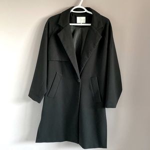 Oak + Fort Classic Oversized Trench Coat